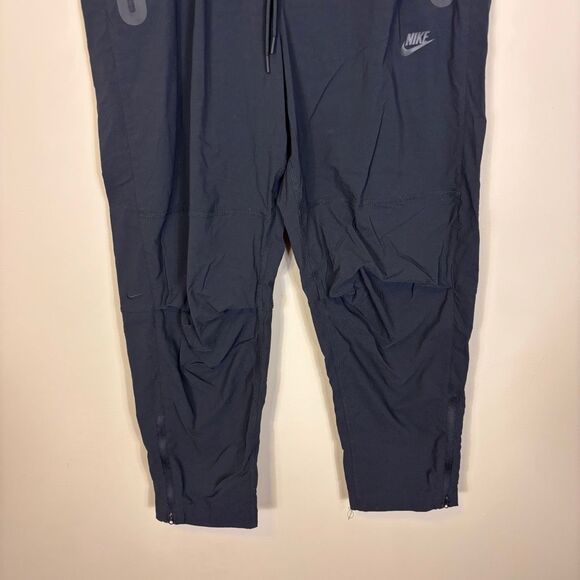 Nike Men's Black Nylon Straight Leg Track Pants XL - Picture 4 of 6